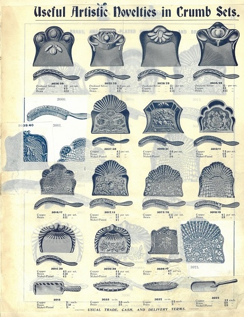 Crumb trays