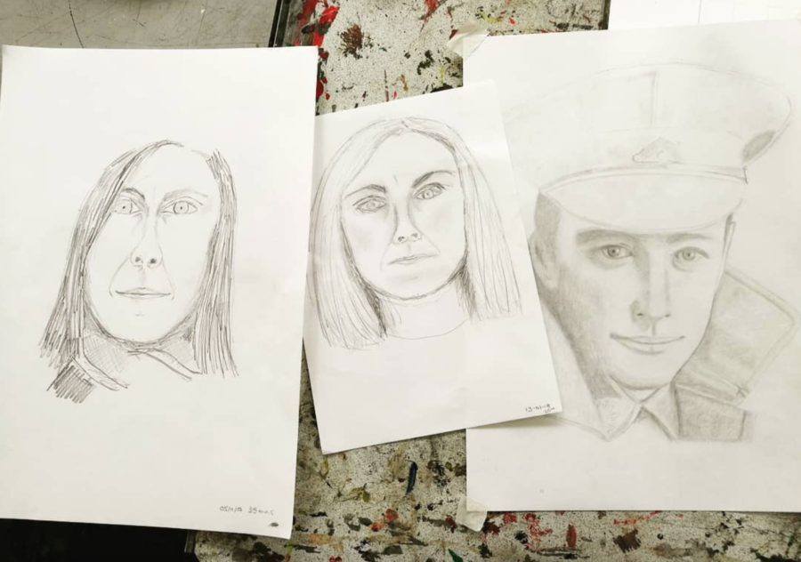 Image of some examples of Topalović work. of