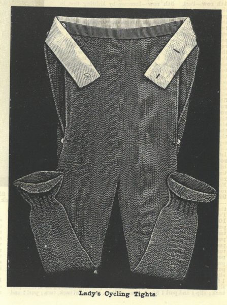 Weldon’ ladies’ cycling tights.