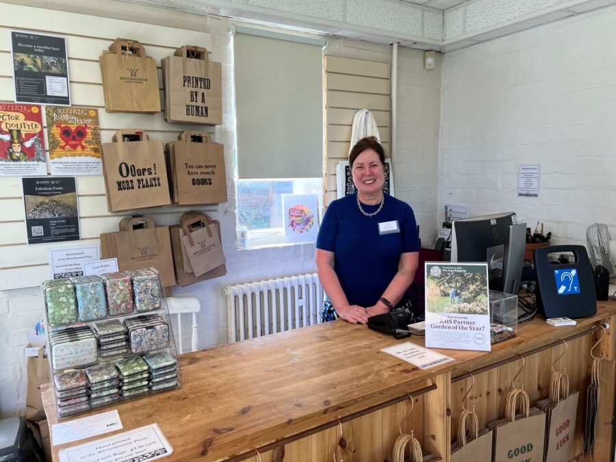 Bronwen Shop volunteer