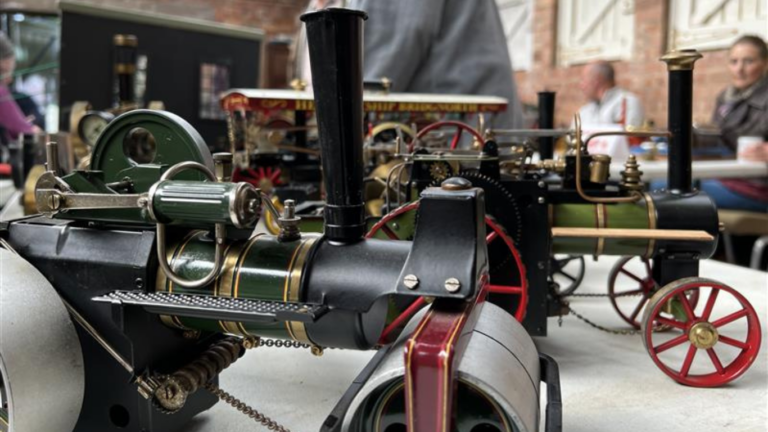 A model steam train