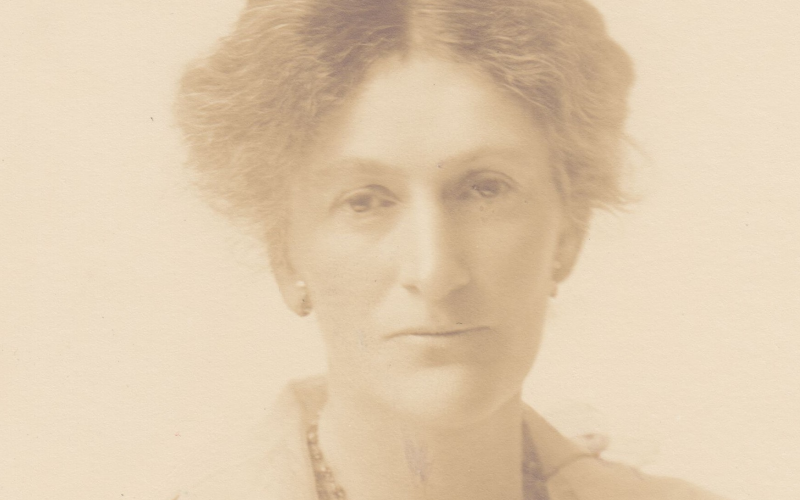 louise-chamberlain Louisa Chamberlain (née Kenrick) by Clara Cooper